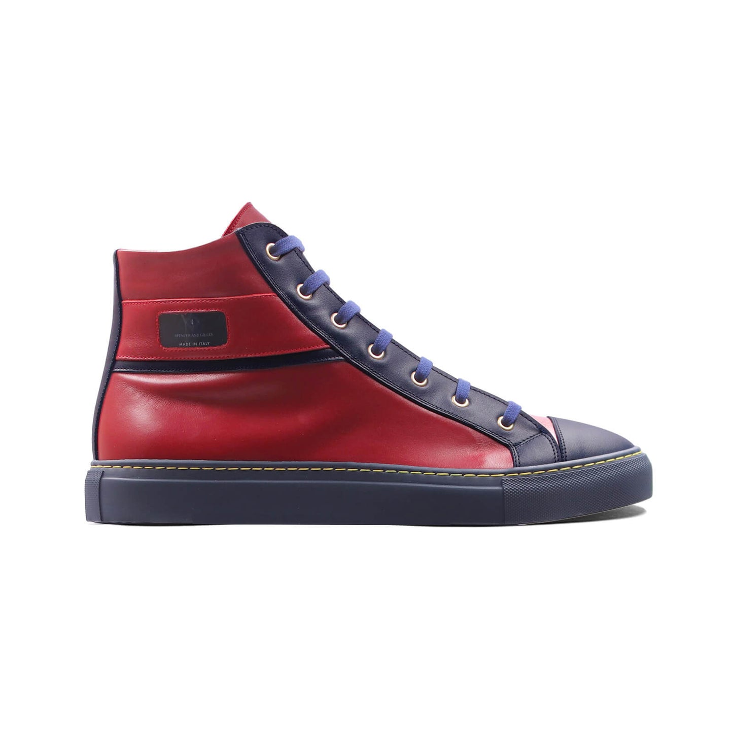 Spencer & Gilles Unisex Skater Hi-top