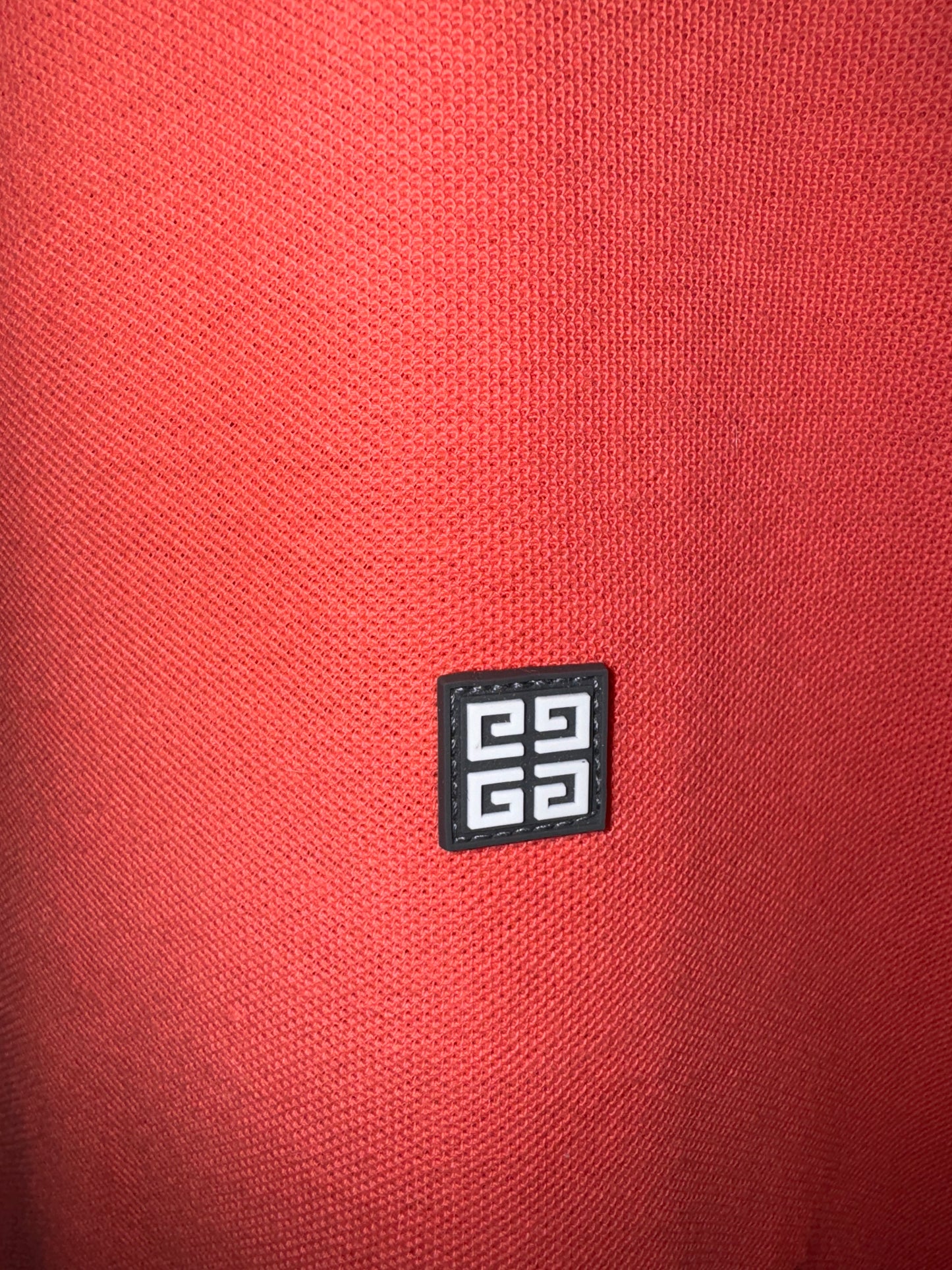 Givenchy Men's Polo - Rubber Chest Logo