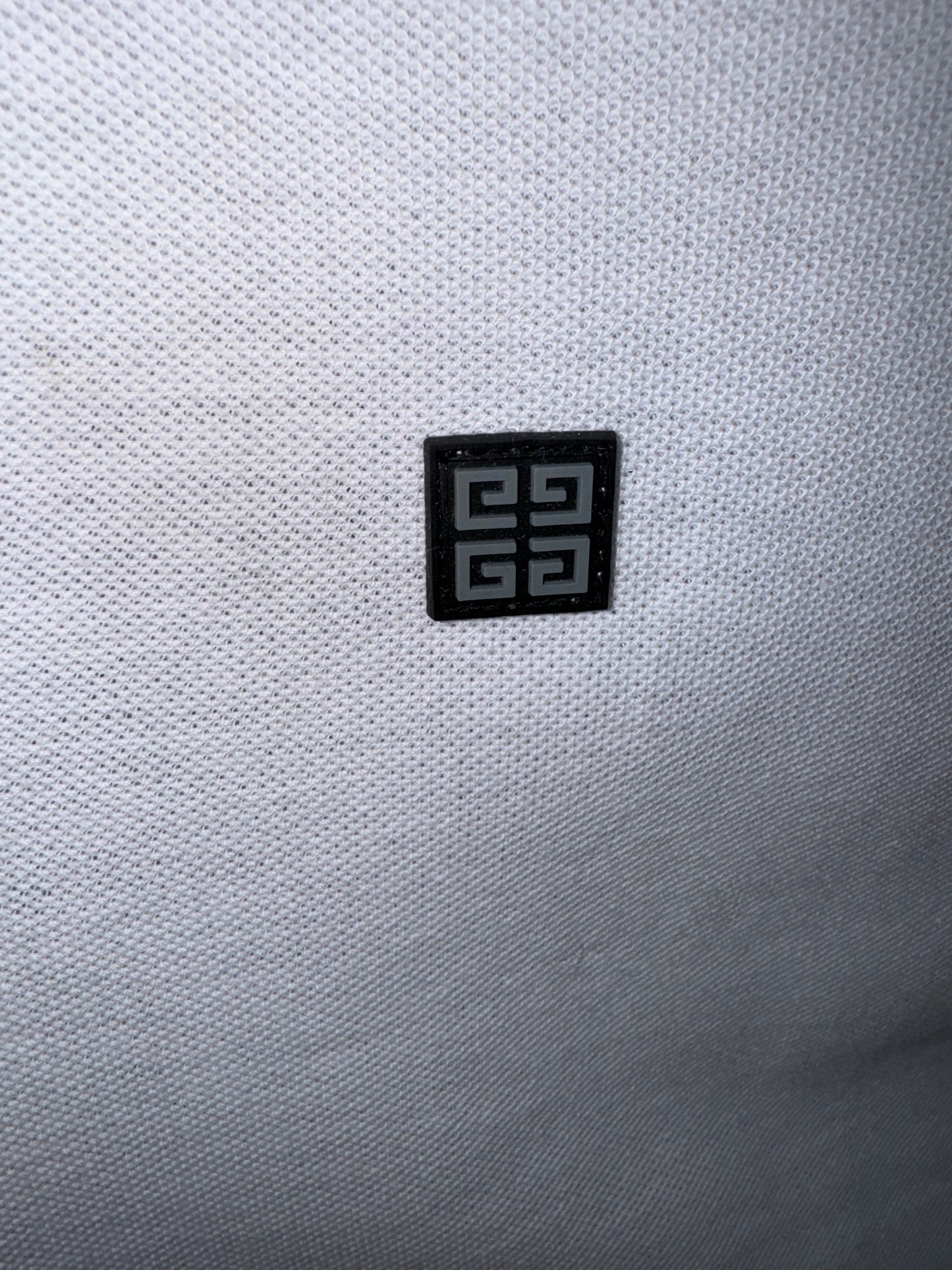 Givenchy Men's Polo - Rubber Chest Logo