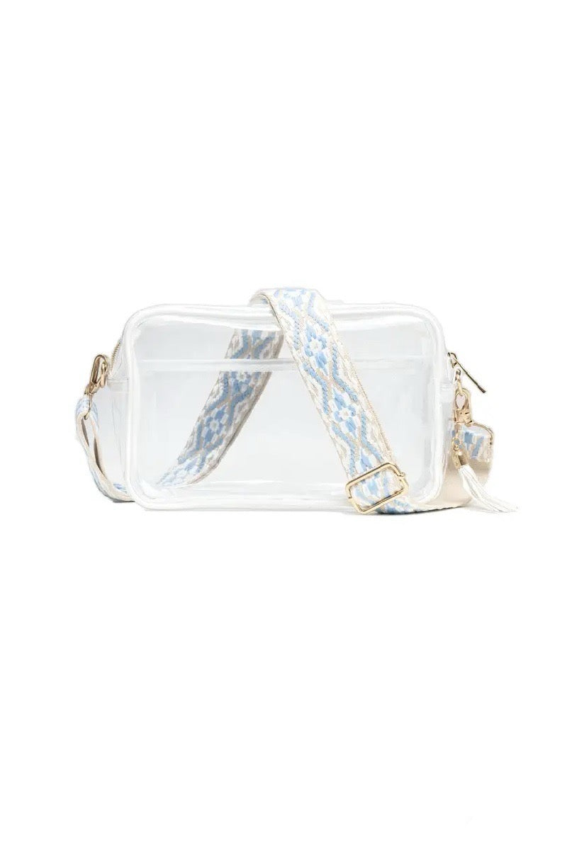 Clear Courtney Stadium Approved Crossbody Bag