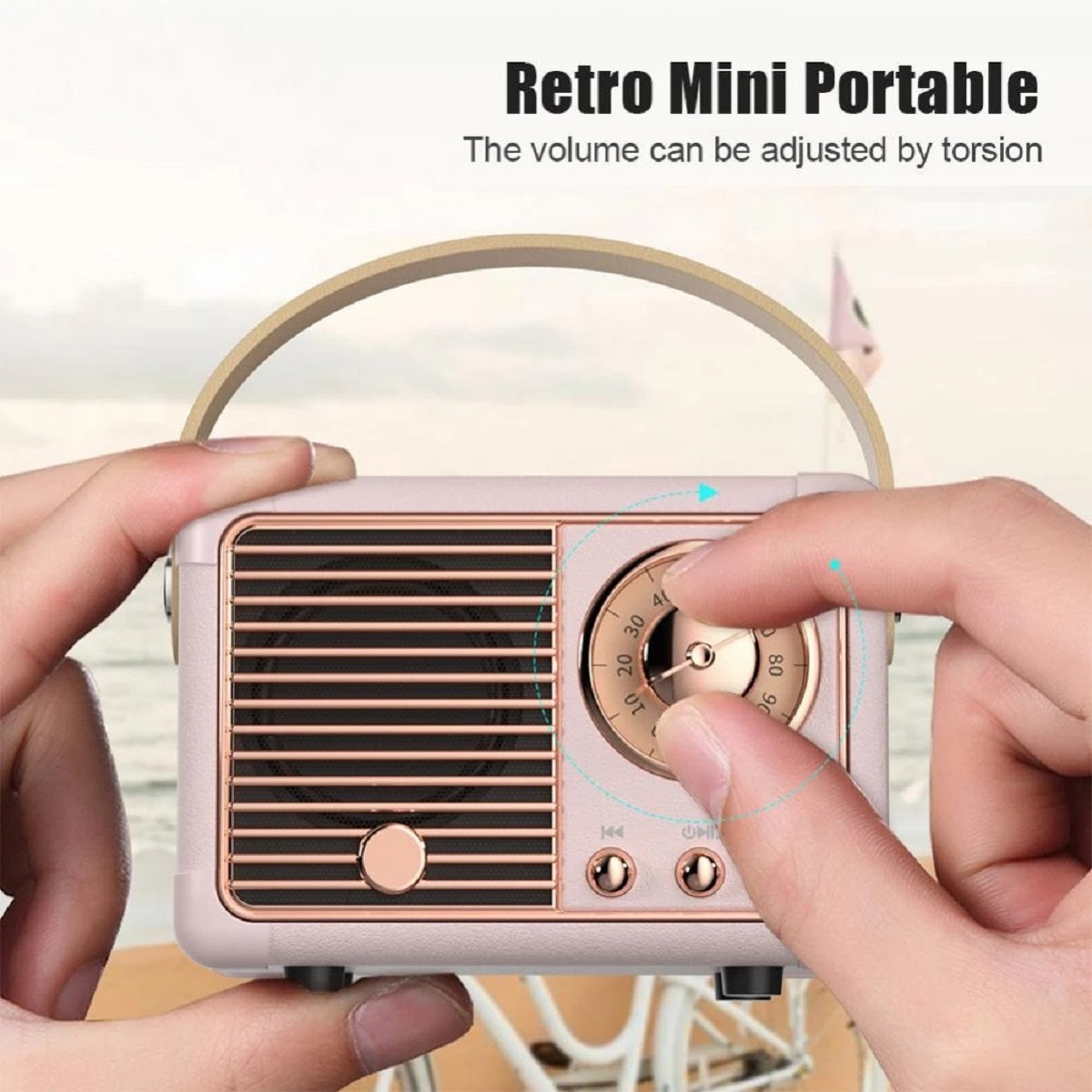 Mini Retro Bluetooth Speaker