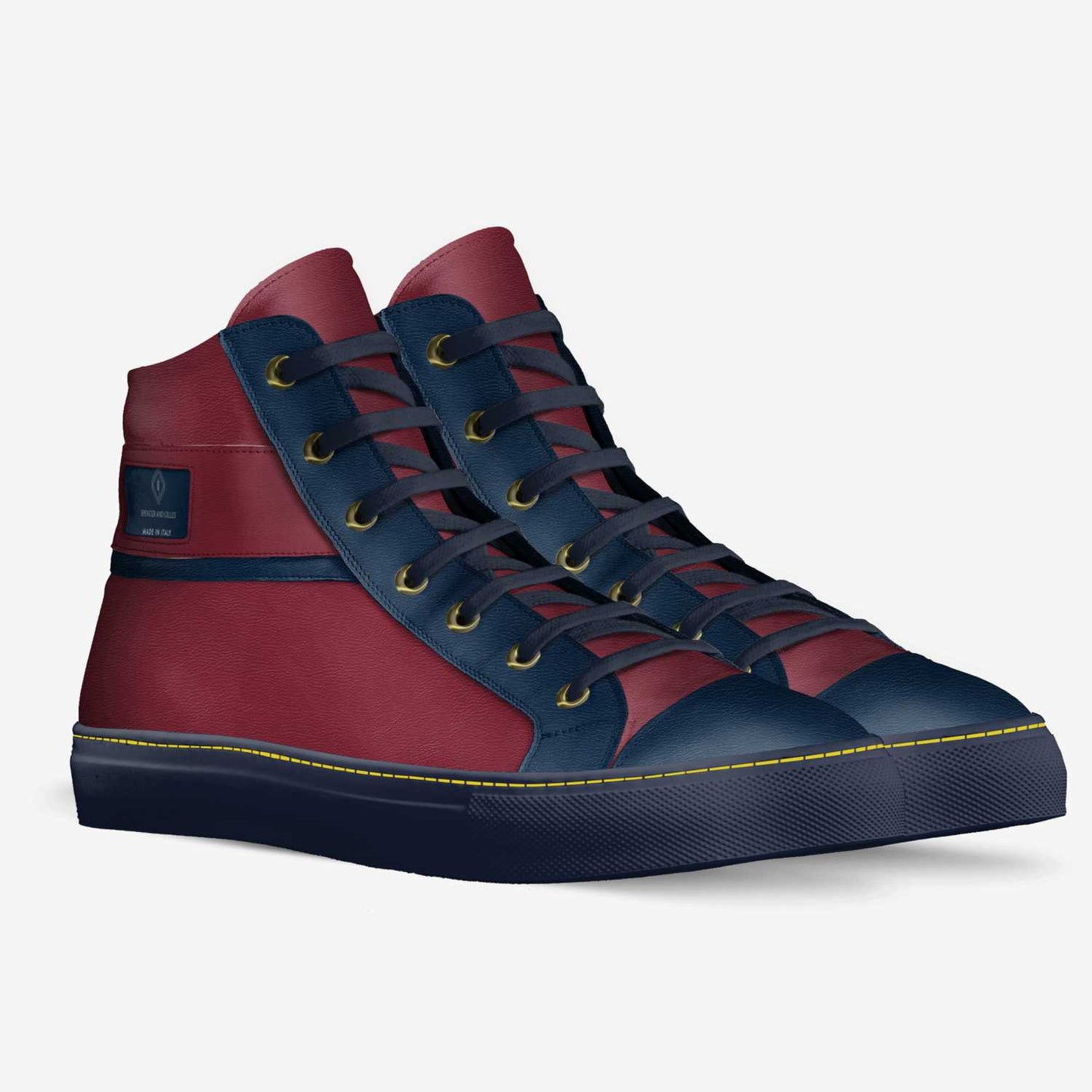 Spencer & Gilles Unisex Skater Hi-top