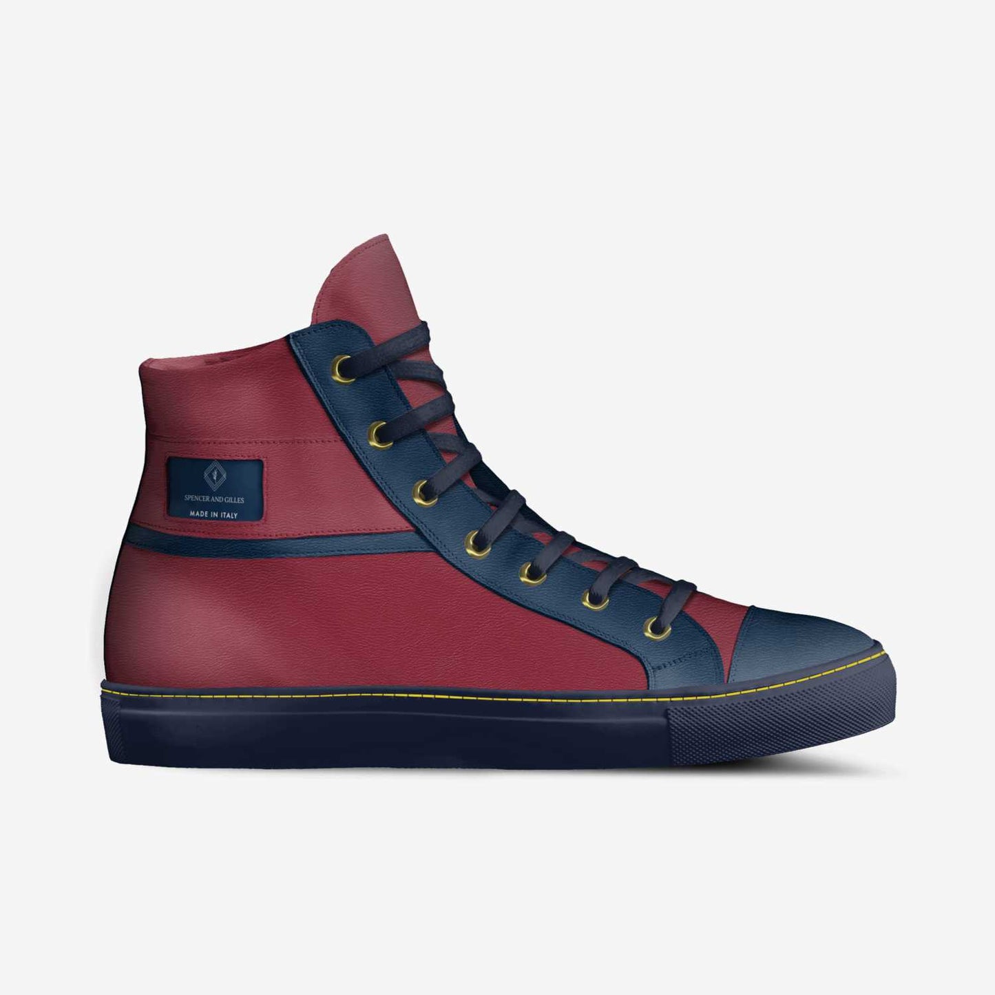 Spencer & Gilles Unisex Skater Hi-top